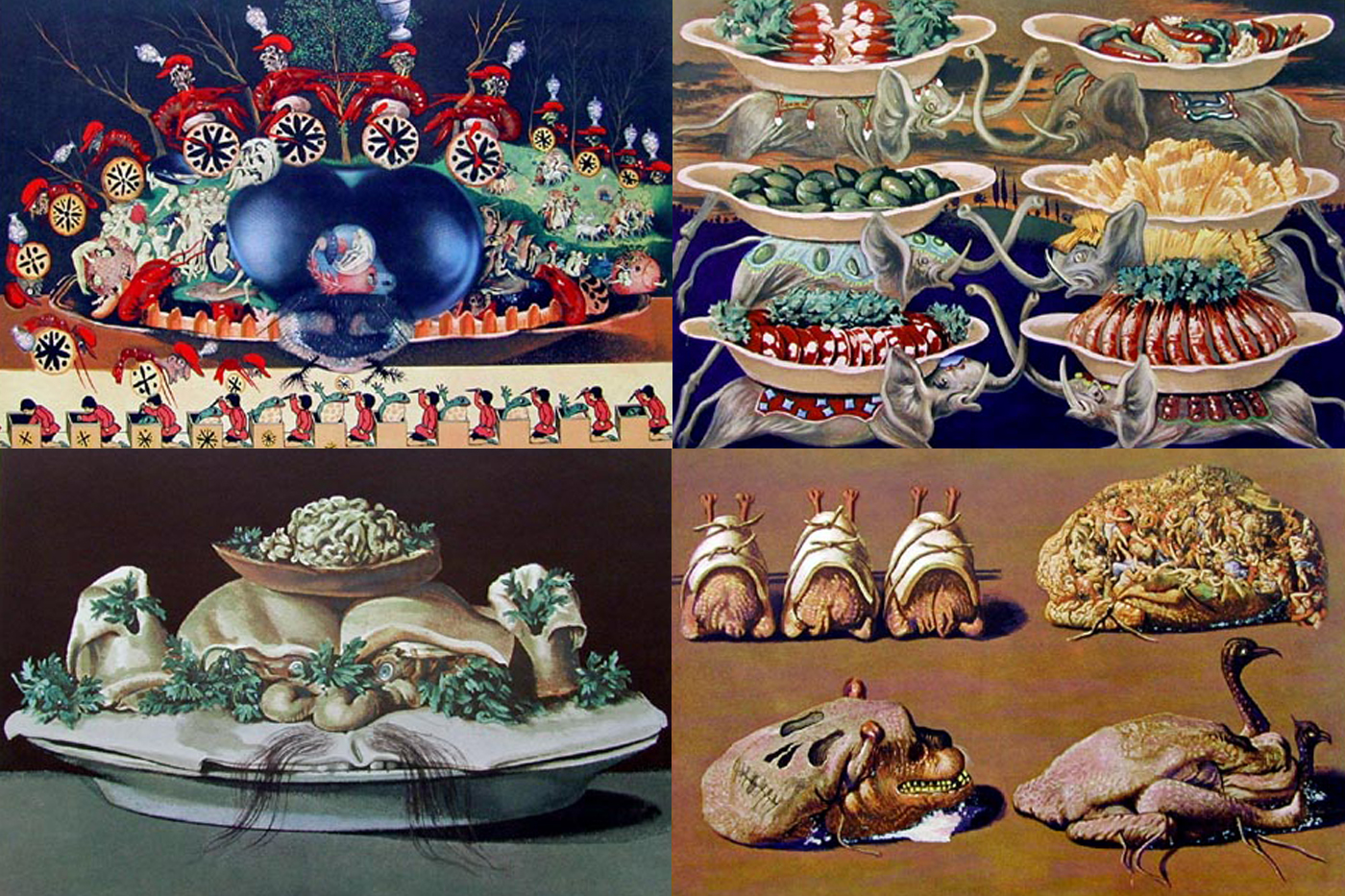 Book Review: 'Les Diners de Gala' Salvadore Dali's delectable and twisted psychedelic cook-book