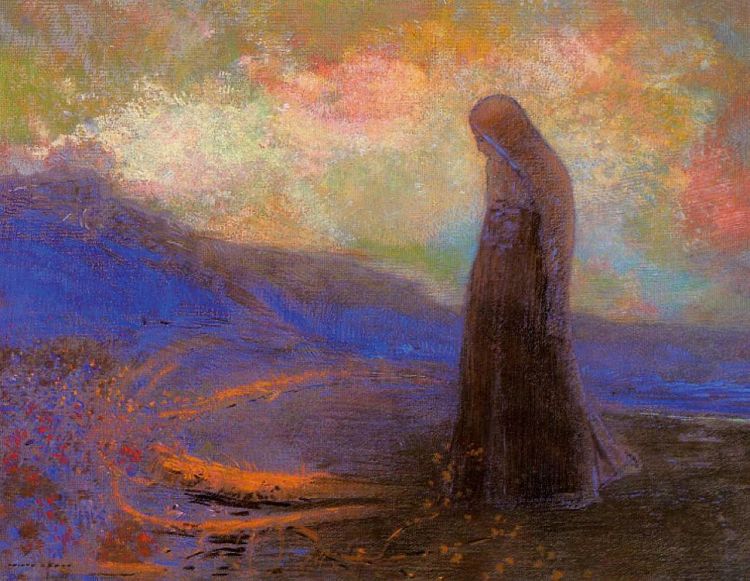 Reflexion by Odilon Redon