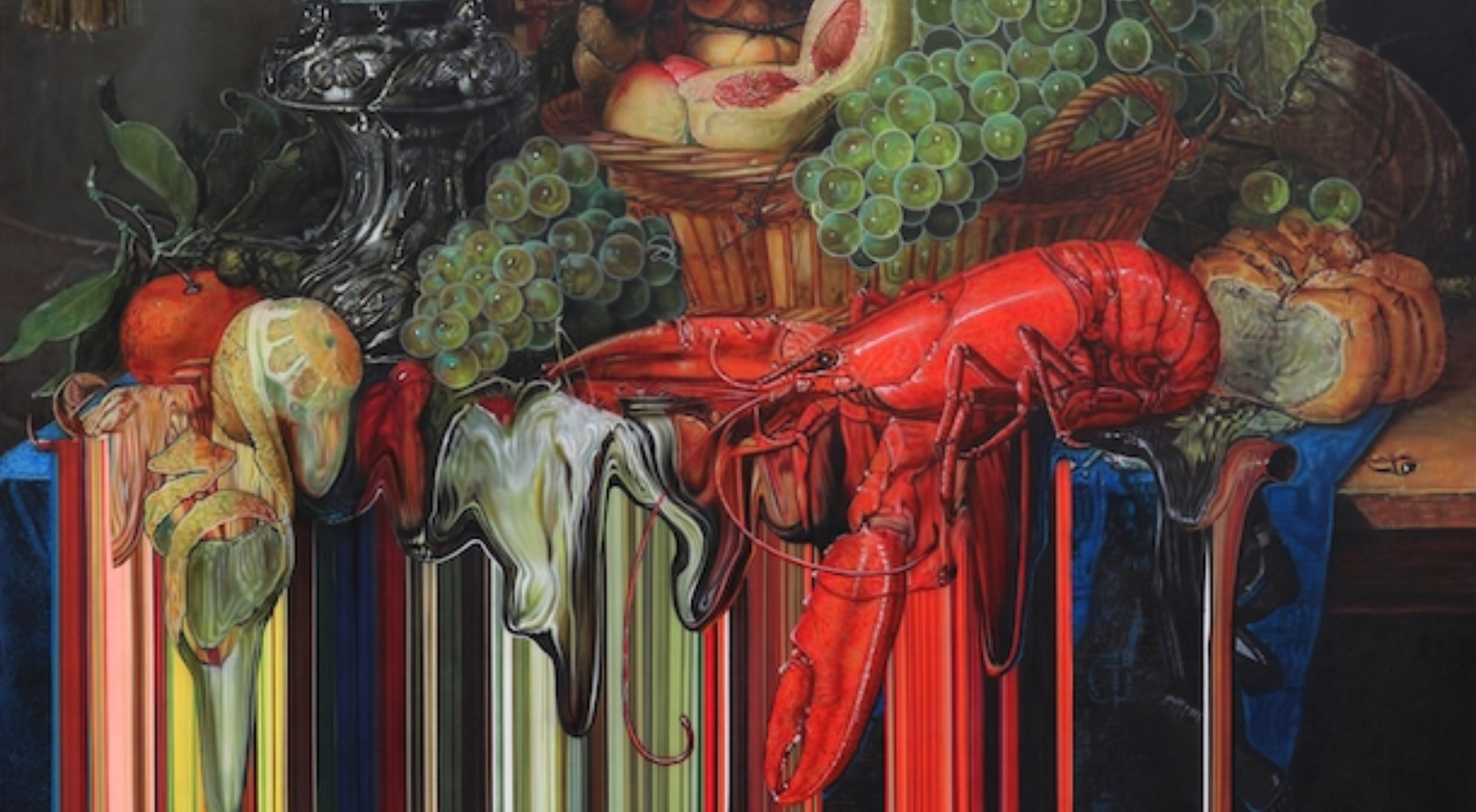Olan Ventura's surreal splashes of colour in Still Life With Golden Goblet