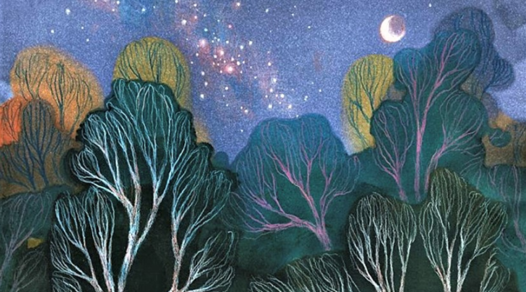 Starlit Woods by Ulla Thynell