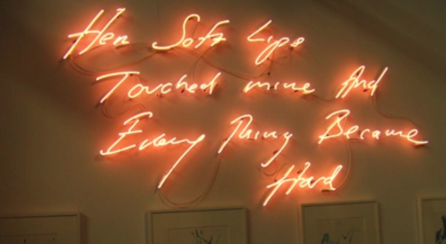 Comforting Thought: The appetites of the soul by Aldous Huxley neon sign