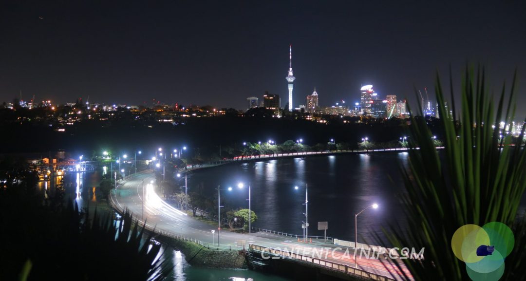 Auckland late at night