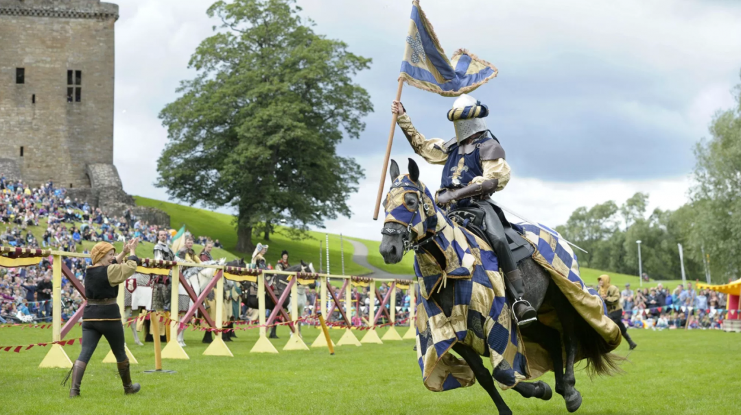 An exciting jousting event takes place outside of Linlithgow Palace each year.