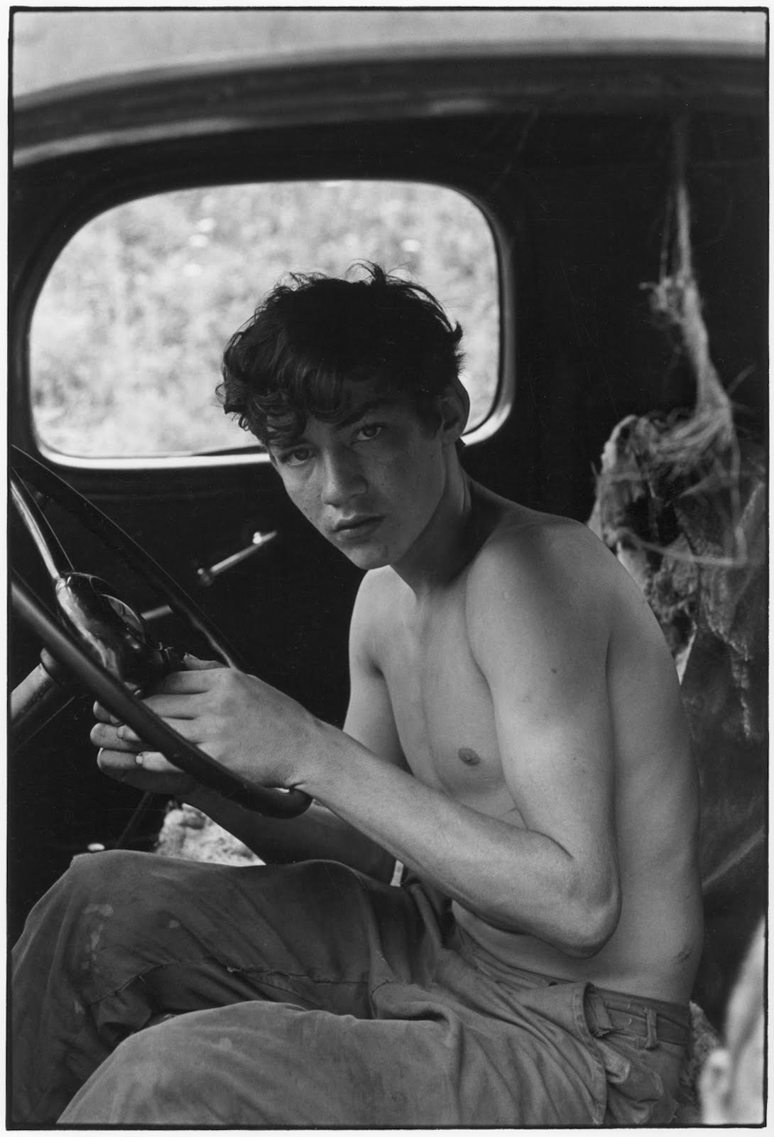 Every Picture Tells A Story: Boy in Truck 1964