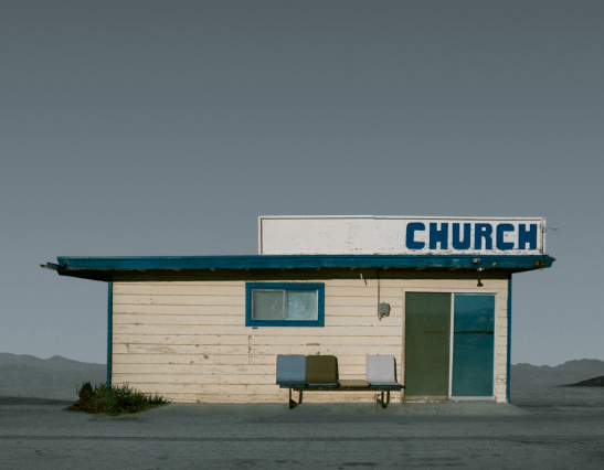 Abandoned Desert Buildings On Creepy Lunar Landscapes 