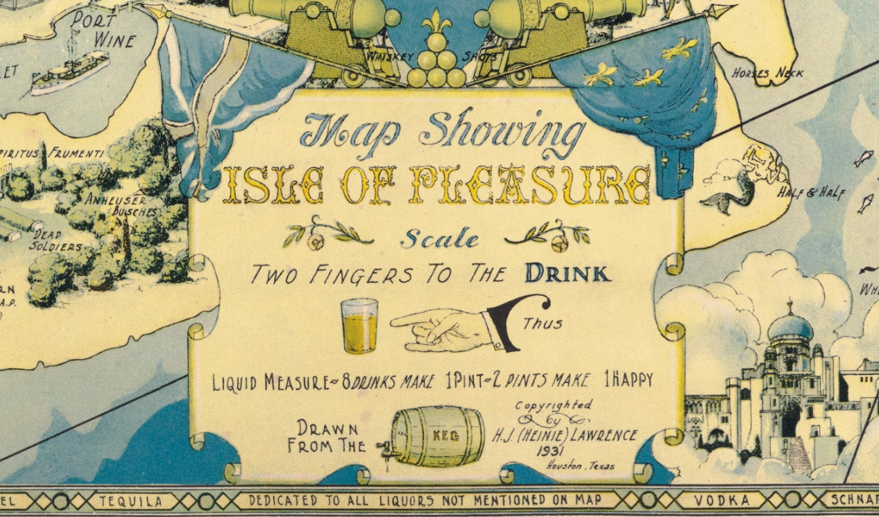 A Map of the Isle of Pleasure