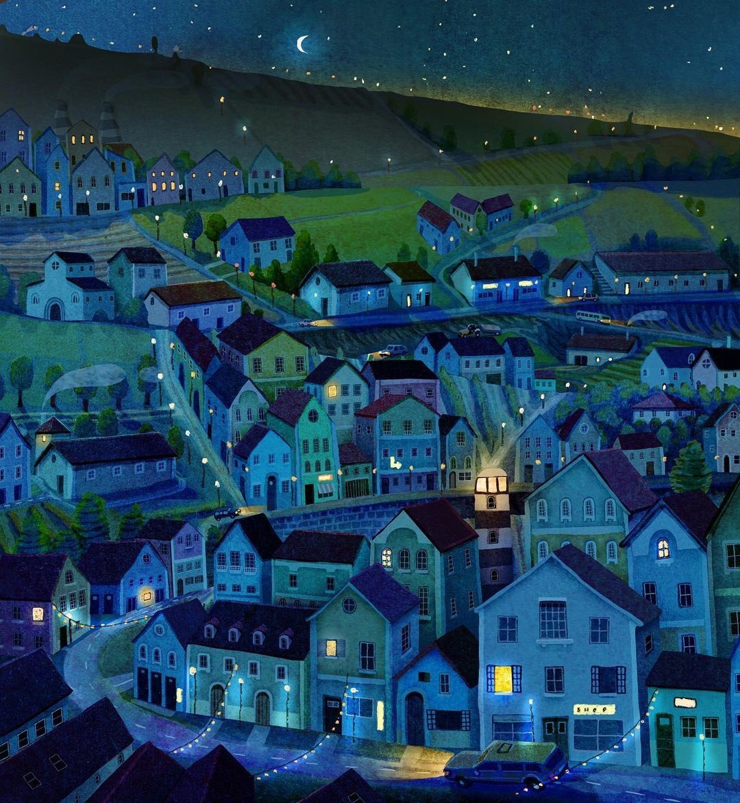 Cosy paintings by Francisco Fonseca