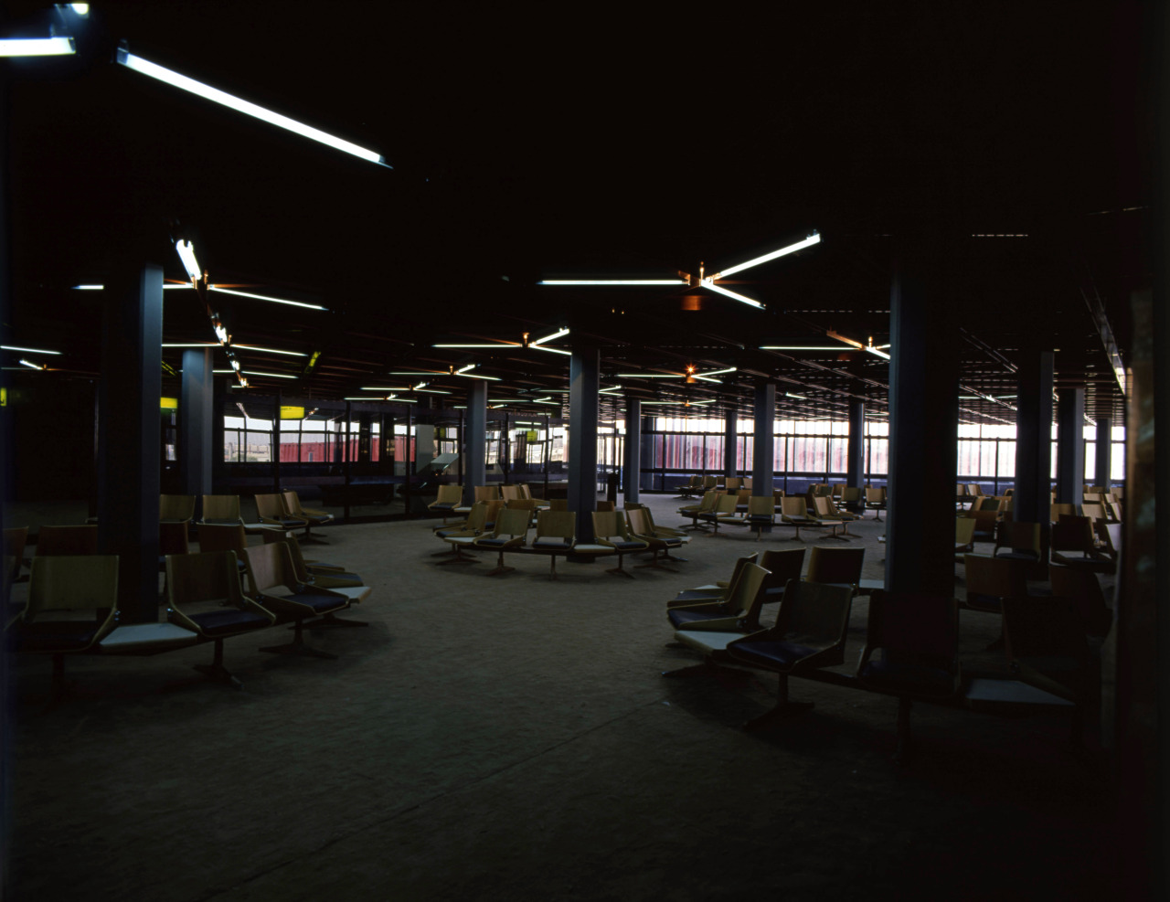 Every Picture Tells A Story: Eerie and empty Yeşilköy Airport, Istanbul 1975