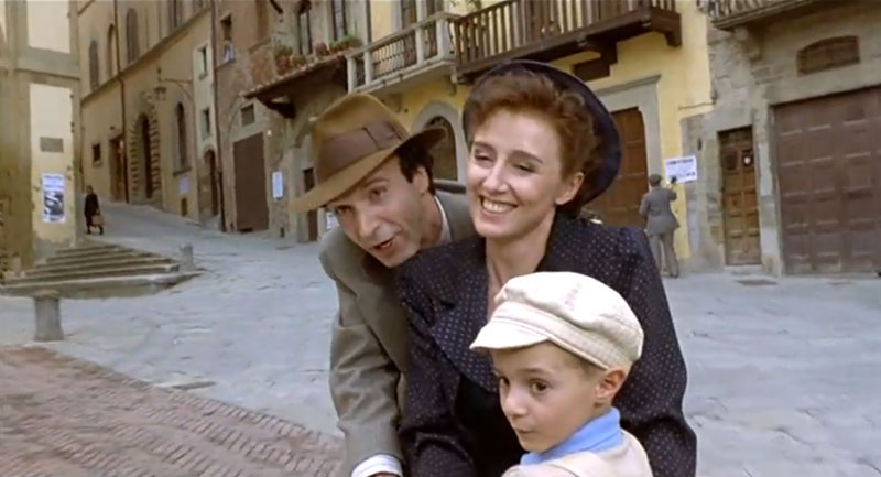 One of my heros roberto-benigni in a still from the film 'Life is Beautiful'