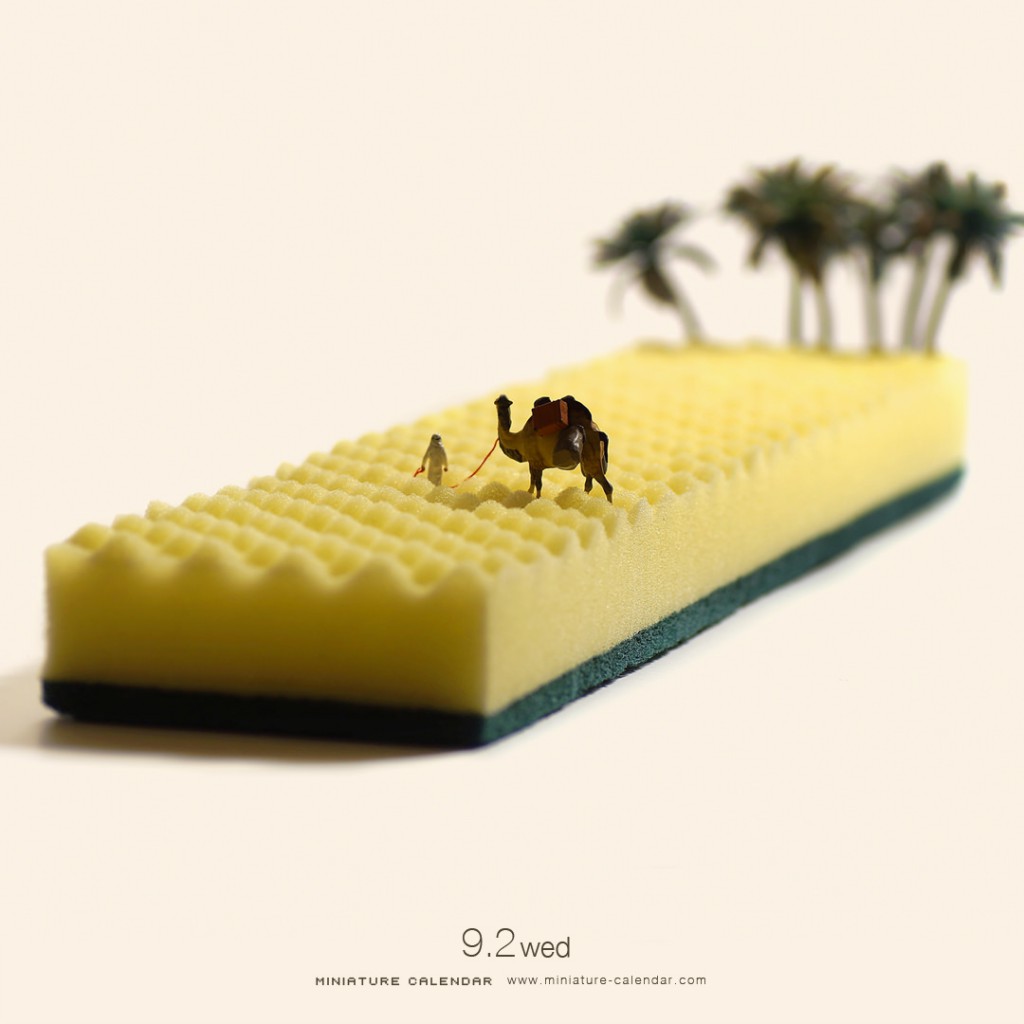 Spend 2016 with these little guys in a miniature world