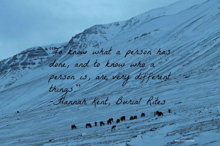 Book Review: Burial Rites by Hannah Kent