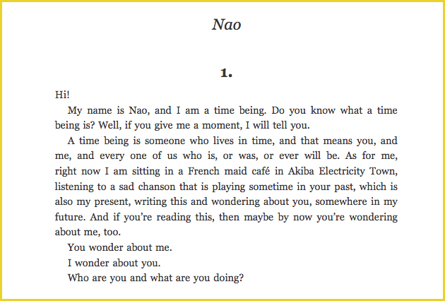 Book Review: A Tale for the Time Being by Ruth Ozeki 