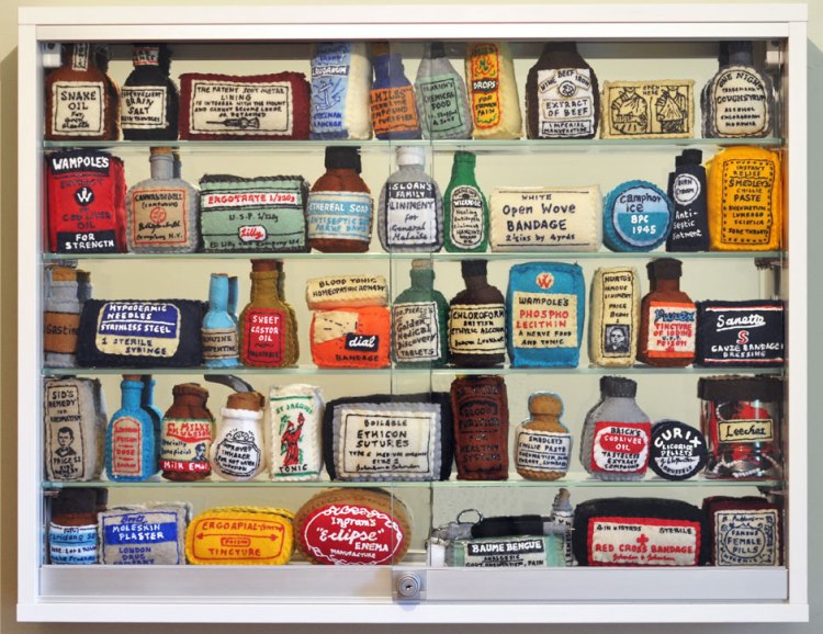 Lucy Sparrow's Fantastical Felt Mountain of Consumable Goods 