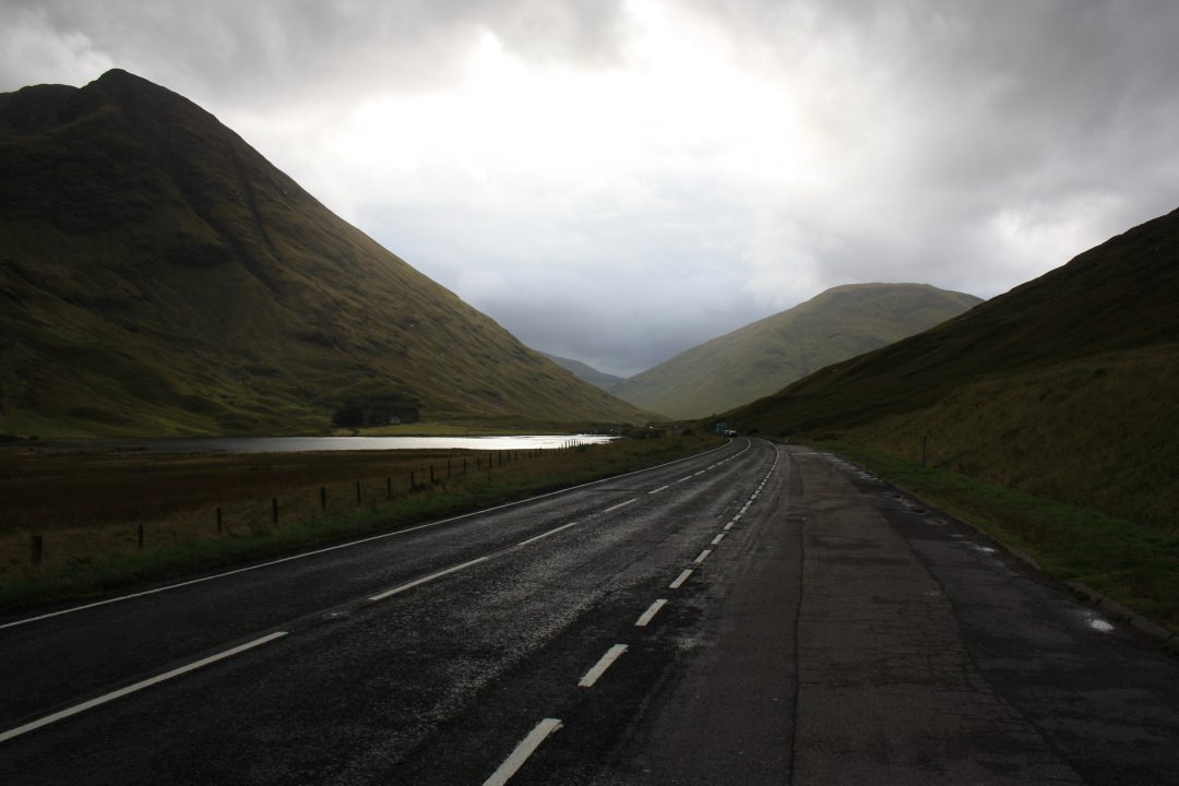 On the way to the Isle of Skye via Fort William in Scotland. Copyright Content Catnip 2011