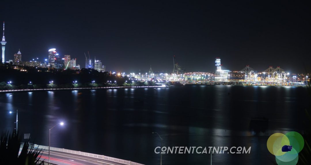 Auckland late at night