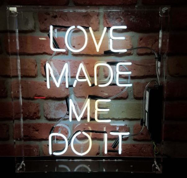 Every Picture Tells A Story: Travelling Salesman's case with neon tubes, 1935