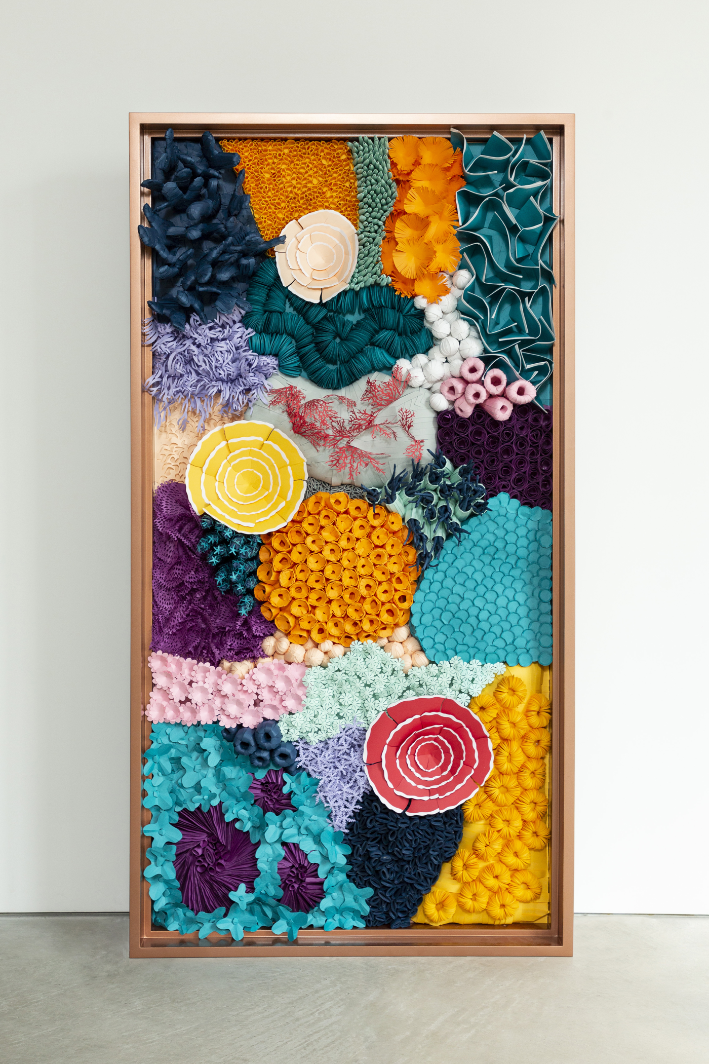 Natalie Wong's exquisite and strange coral murals made from paper