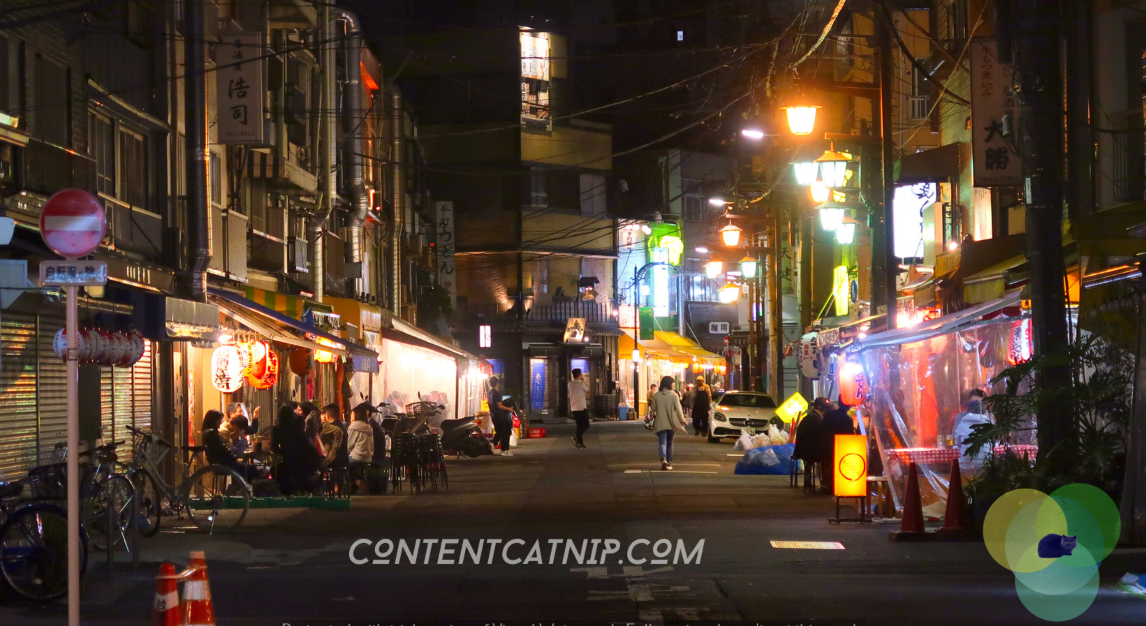 Asakusa, Tokyo by Night. Copyright © Content Catnip 2018 www.contentcatnip.com