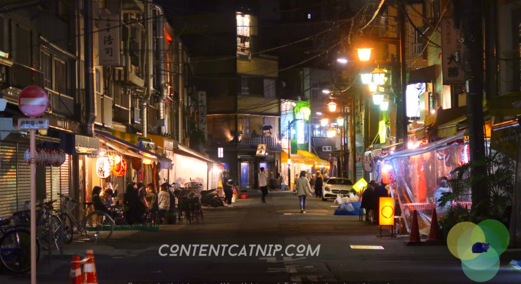 Asakusa, Tokyo by Night. Copyright © Content Catnip 2018 www.contentcatnip.com