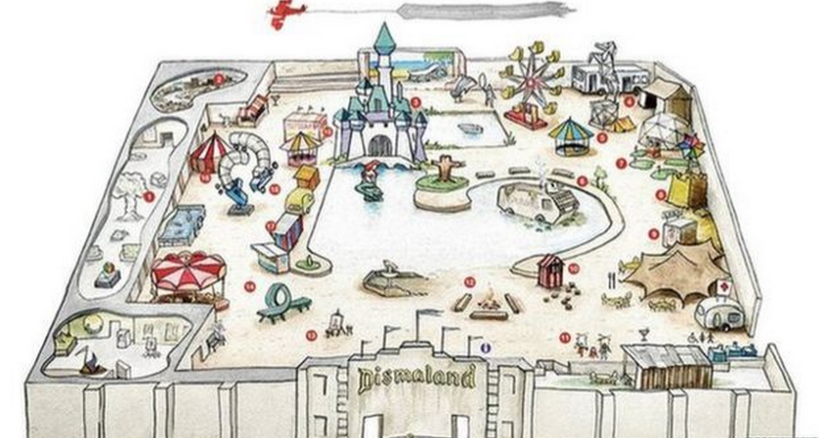 Dismaland is Banksey's dangerous molotov cocktail of pop culture rip-offs