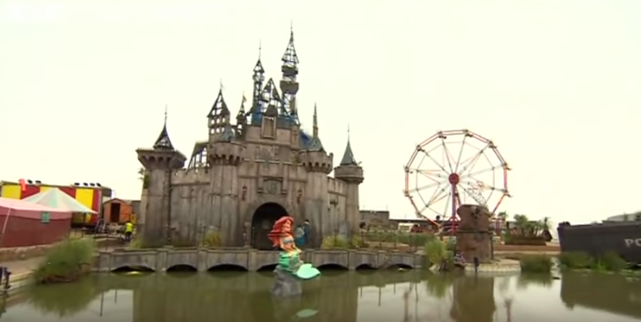 Dismaland is Banksey's dangerous molotov cocktail of pop culture rip-offs