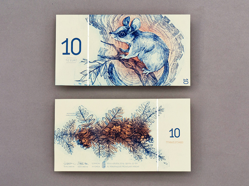Hypothetical Banks Notes from Hungary Feature Woodland Animals