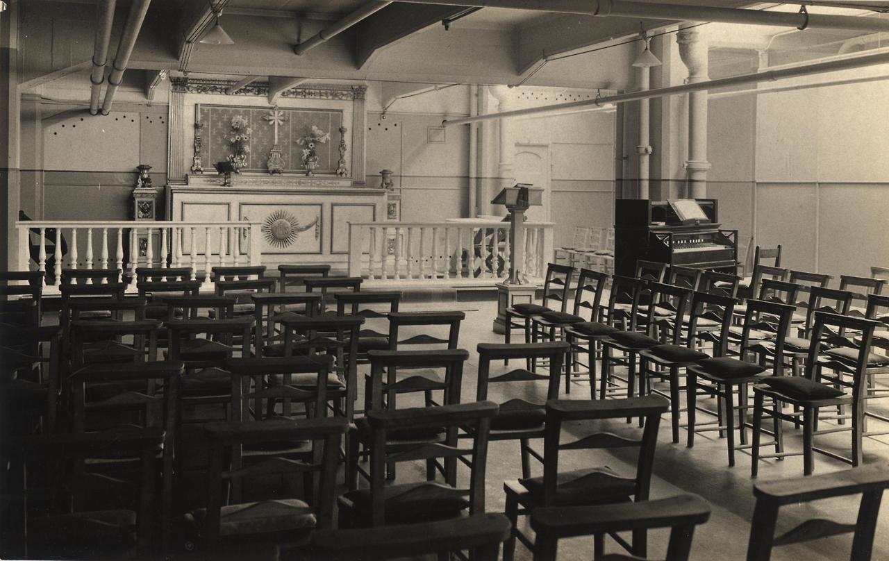Every Picture Tells A Story: King George Military Hospital Chapel, 1915.