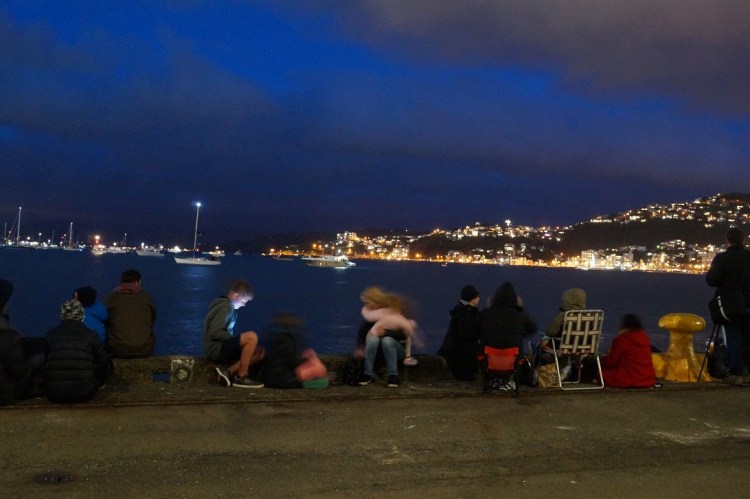 Windy Wellington shows her pretty side on Guy Fawkes Night 