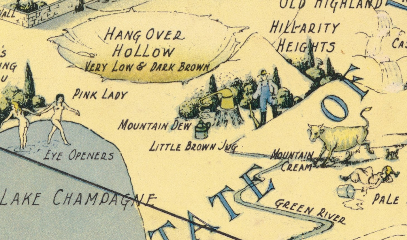 A Map of the Isle of Pleasure
