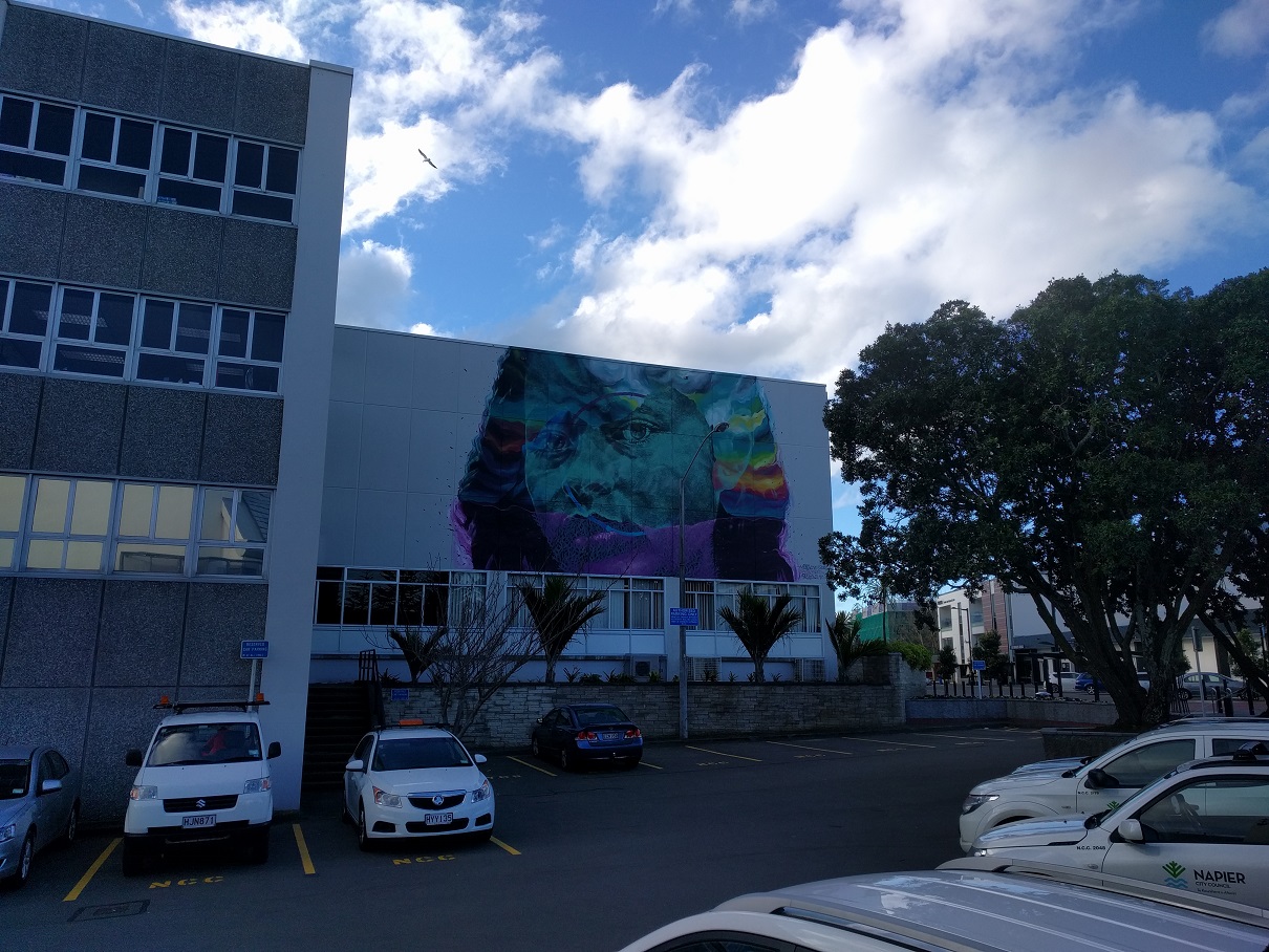 The Maori legend of Pania: Kaitiaki and taniwha of the reef retold in street art