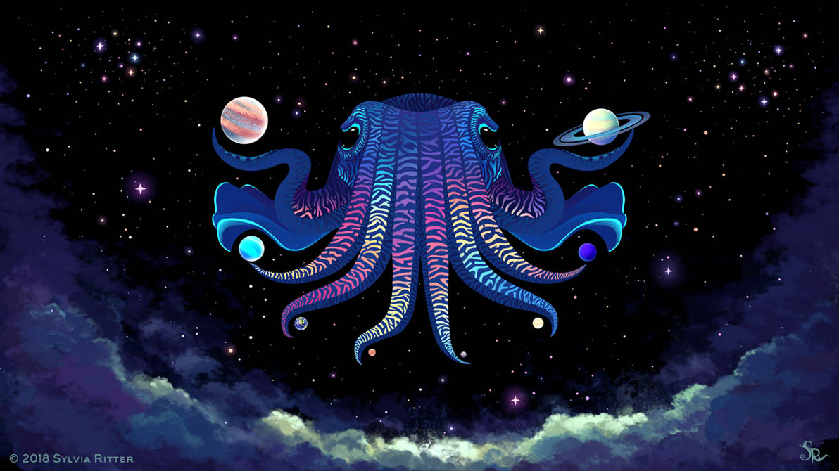 Cosmic Cuttlefish by Sylvia Ritter