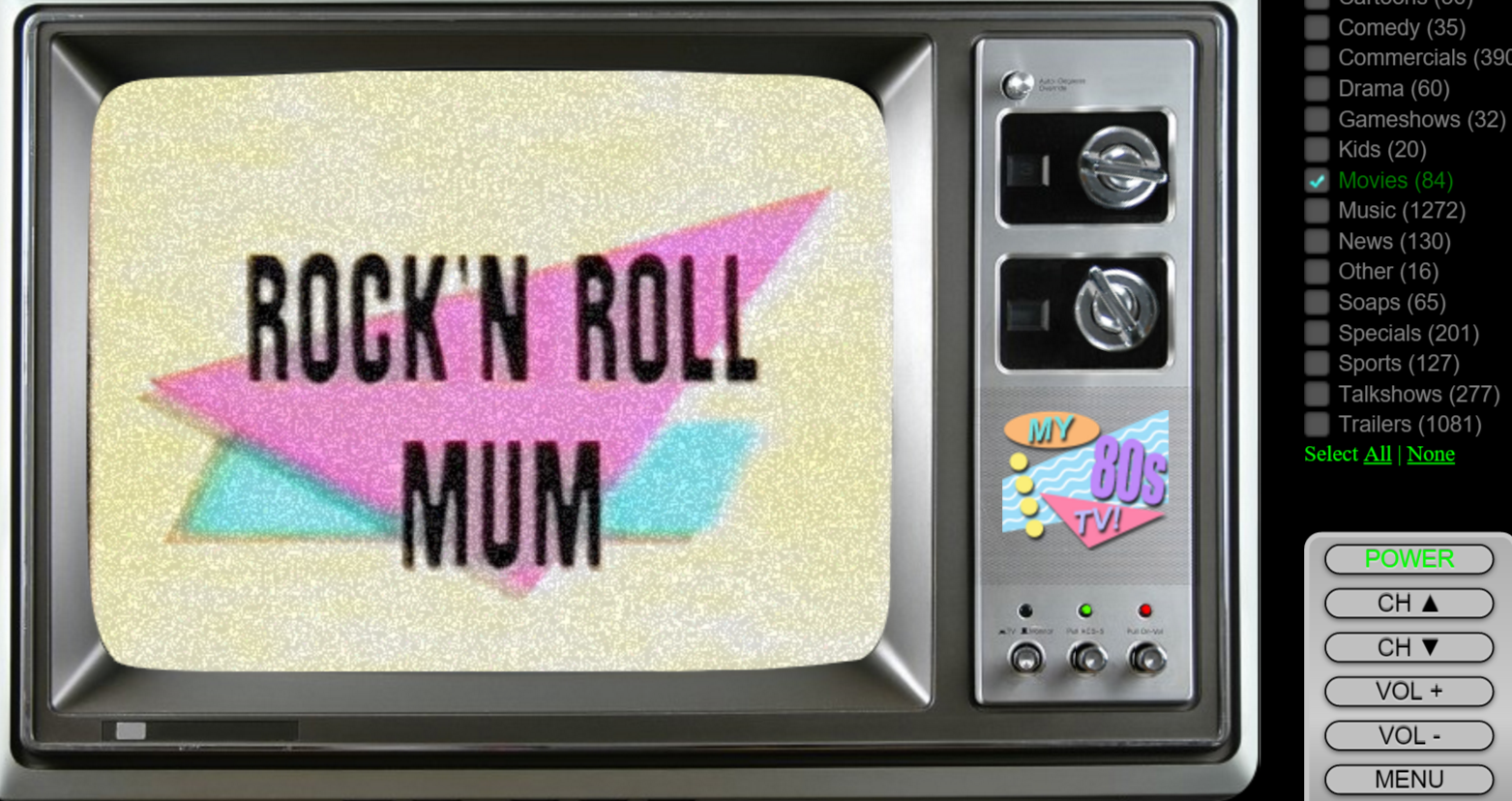 Retro TV Channels from the 70's, 80's and 90's are on the internet for all posterity