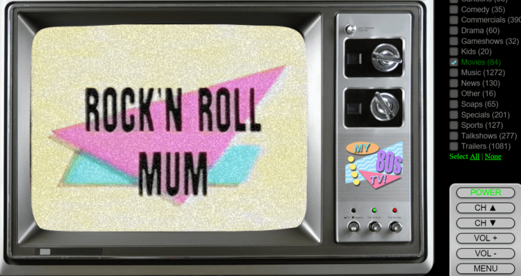 Retro TV Channels from the 70's, 80's and 90's are on the internet for all posterity 