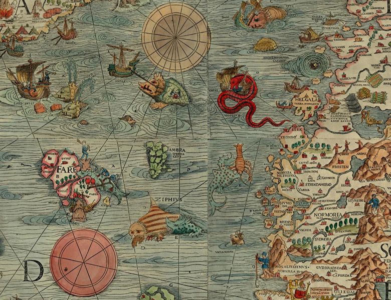 Olaus Magnus’s Carta marina of 1539