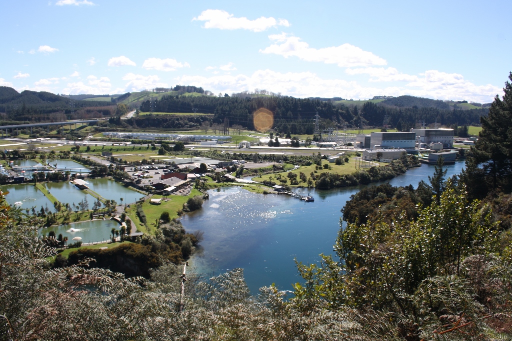 An excellent MTB adventure in Huka Falls, Taupo