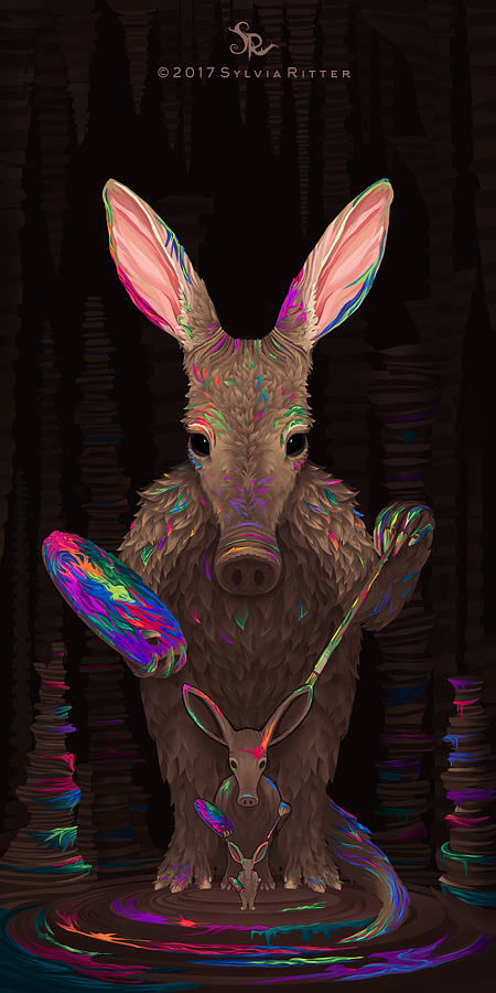 Artful Aardvark by Sylvia Ritter
