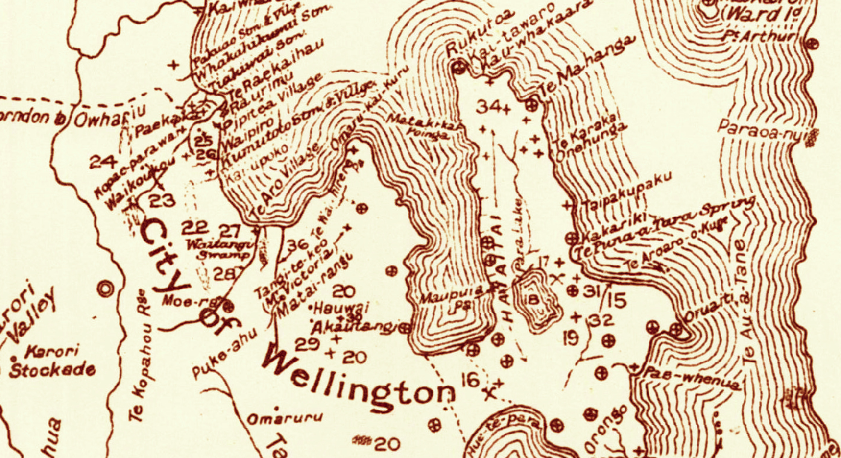 Tribes/Iwi that lived in Wellington prior to the Maori Land Wars