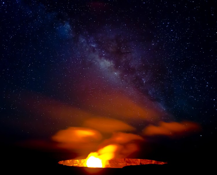 Hawaii's Volcanic spectacle and Pele the Fire Goddess 