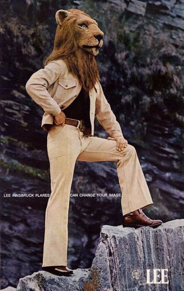 Exotic Ads of the Past: Lee's Tight Jeaned Alpha Males of the 70's Urban Jungle
