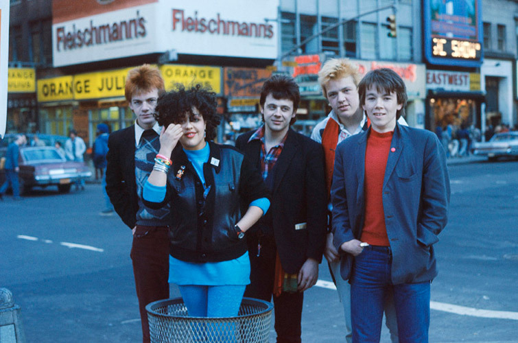 Poly Styrene with her band Xray Specs