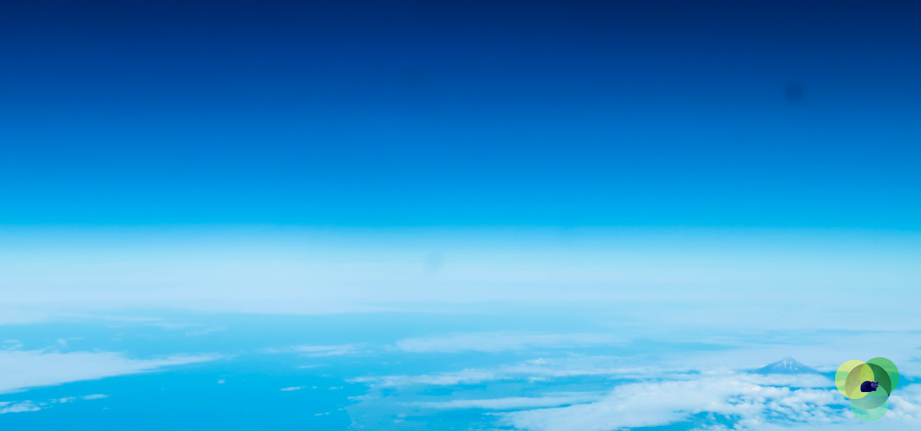 Mt Egmont Taranaki from the sky. Copyright Content Catnip 2020: A year of hope, peace and adventure