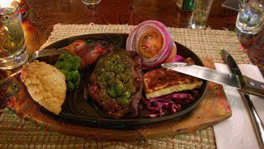 Do Androids Dream of Electric Sheep? No...It seems they dream of sushi!