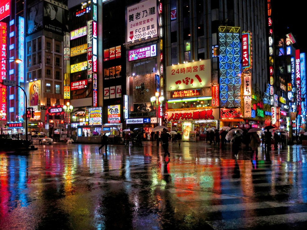 Shinjuku at Night - Jonelle Patrick 