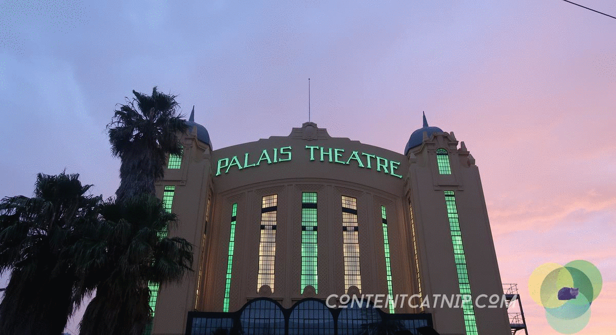 Hyperlapse GIF: Palais Theatre, St Kilda
