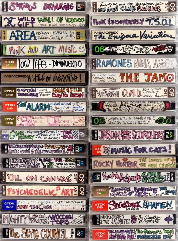 Adorning Cassettes - What's The Modern-Day Equivalent?