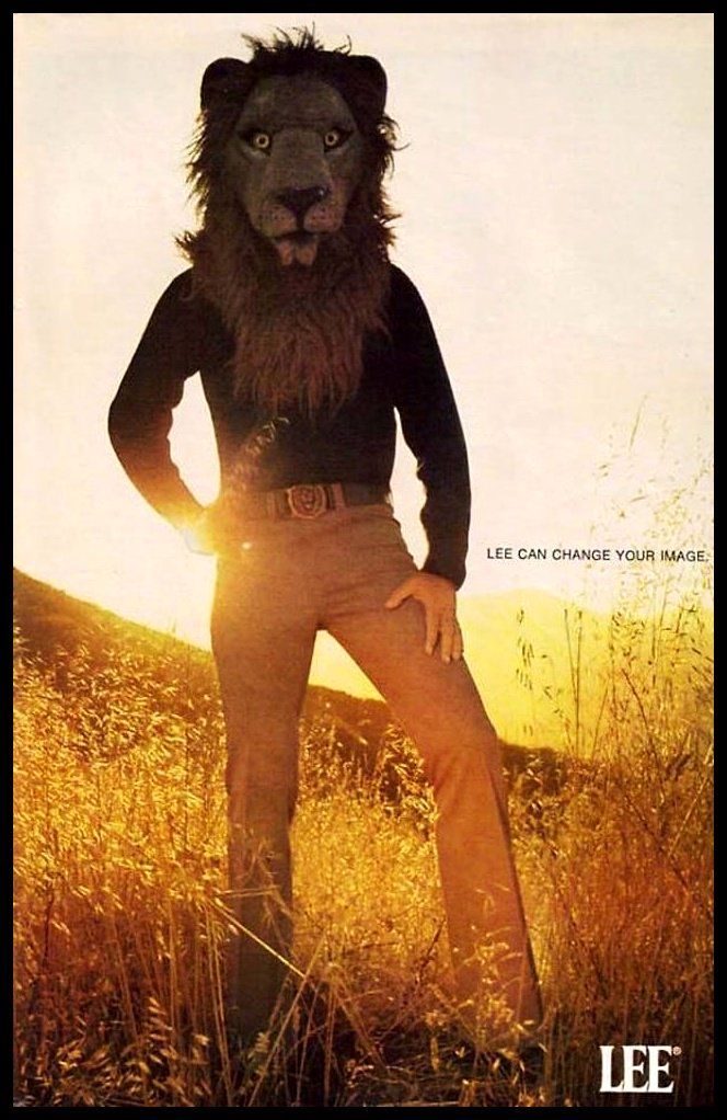 Exotic Ads of the Past: Lee's Tight Jeaned Alpha Males of the 70's Urban Jungle