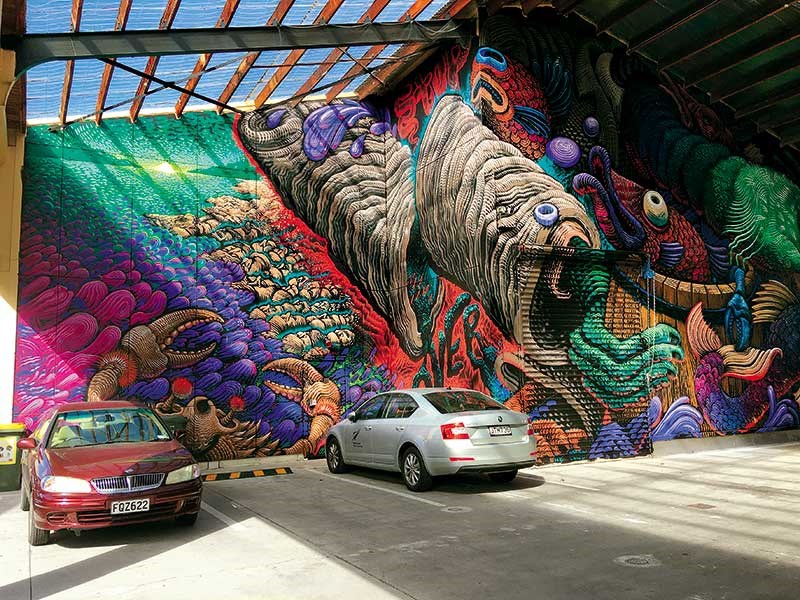 Seawalls: Artists for Oceans in Quirky Napier, New Zealand