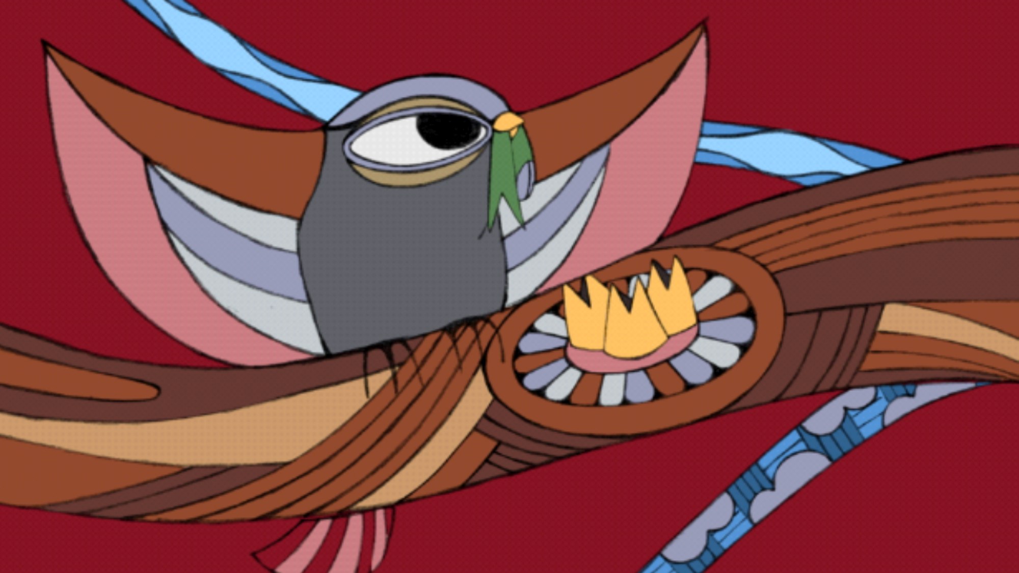 Lebensader: a little girl finds the whole world in a leaf