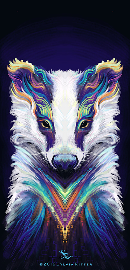 Breezy Badger by Sylvia Ritter