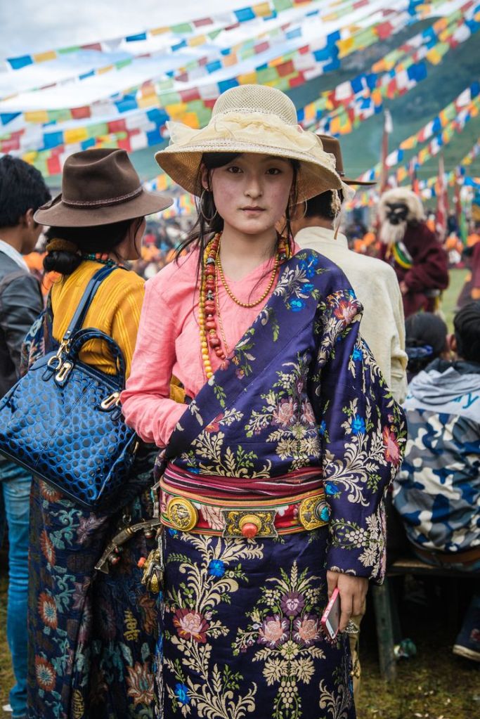 Every Picture Tells A Story: Young Woman in Tibet 
